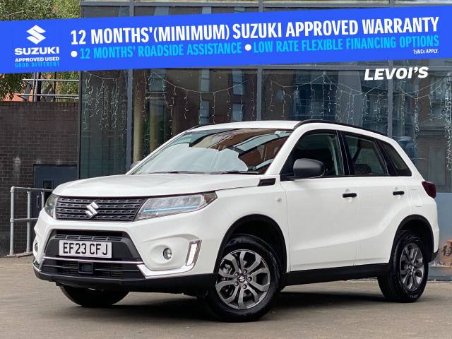 Suzuki Vitara 1.4 Boosterjet 48V Hybrid Go 5dr Hatchback Petrol White