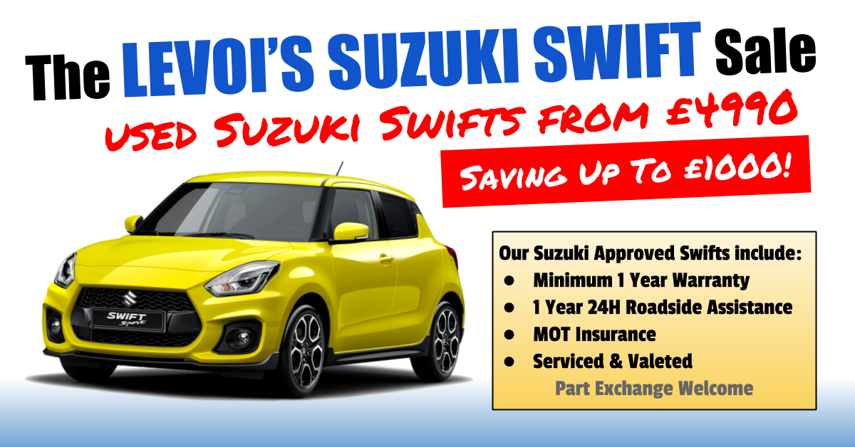 The January Suzuki Swift Sale, Used Swifts From £4,990