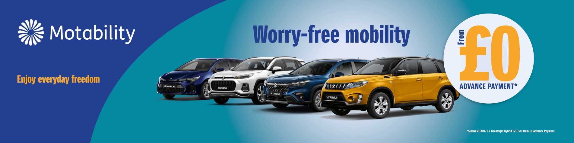Levois Motability banner