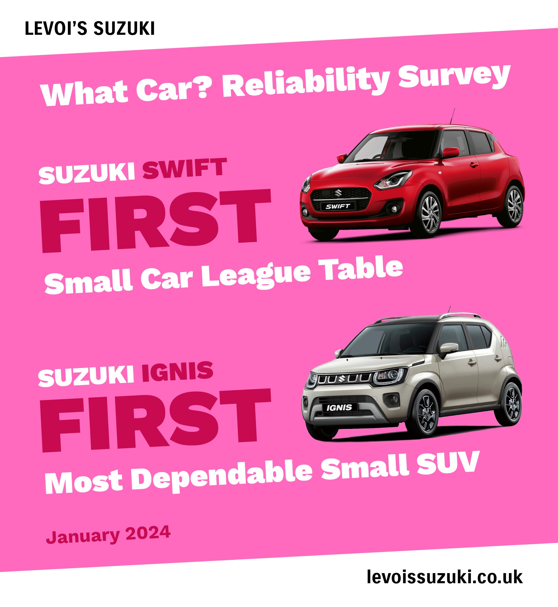 SWIFT AND IGNIS TOP THE SMALL CAR LEAGUE