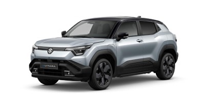 Suzuki e Vitara - Splendid Silver Pearl Metallic/Bluish Black