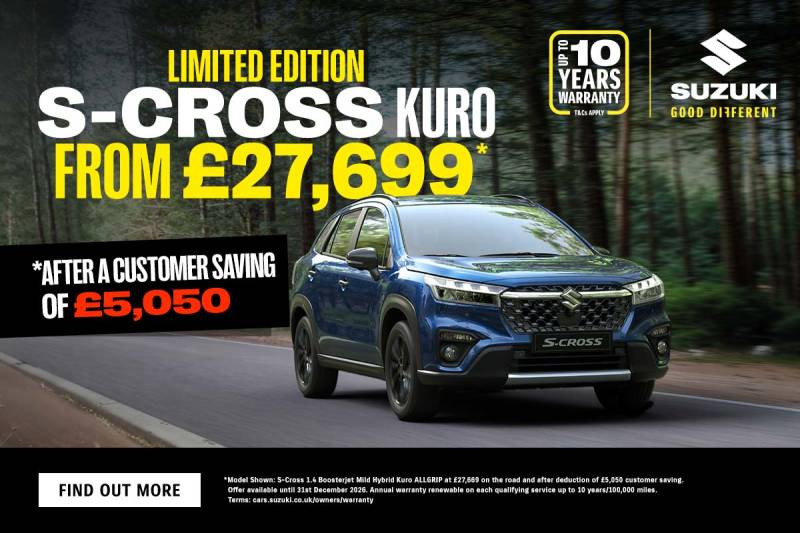 Suzuki S-Cross Kuro Limited Edition Offer