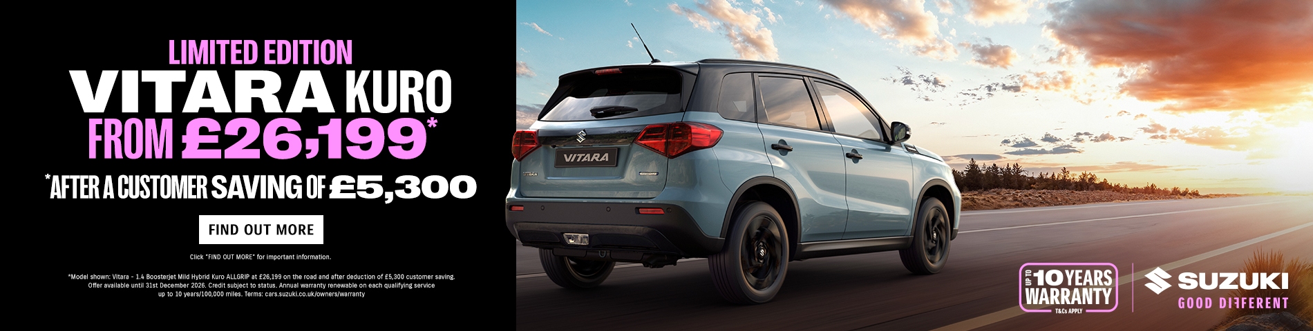Suzuki Vitara Kuro limited edition